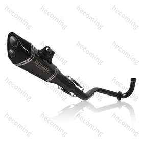 Istunt He-10030173 Full Motorcycle Exhaust System For Honda Grom Msx 125 2013-2024 Double Tube
