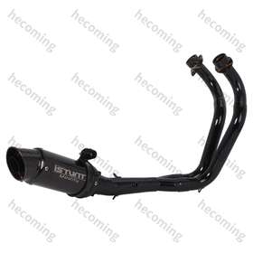 Istunt He-10030208 Full Motorcycle Exhaust System For Yamaha Mt07 Fz07 2014-2021 With Db Killer