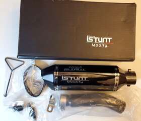 Istunt He-10030231 Slip On Exhaust Muffler For Honda Cbr500 Cbr500r Cb500x Cb500f 2013-2019