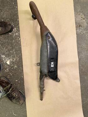18001-5116 Kawasaki 81-87 Kd-80 Exhaust Pipe 18001-5116 Kawasaki 81-87 Kd-80 Exhaust Pipe