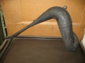 18002-1317 Kawasaki 1983 Kdx200 Exhaust Pipe Expansion Chamber Kdx 200 1983-1985