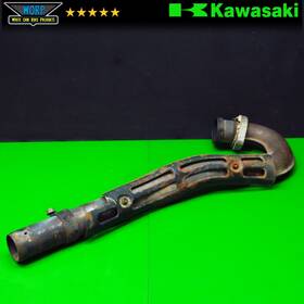 18049-1267 Kawasaki 1984 Kl600 Klr 600 Exhaust Header Head Pipe Heat Shield 18049-1267 Kawasaki 1984 Kl600 Klr 600 Exhaust Header Head Pipe Heat Shield