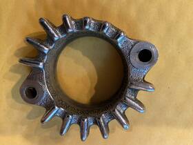 18069-046 Kawasaki Oem Z1900 Kz900 Finned Exhaust Collar Flange Clamp