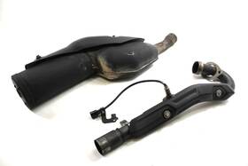 18088-1665 Kawasaki 2022 Klr650 Exhaust Muffler With Head Pipe Oem
