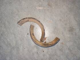 18070-012 Kawasaki Original Oe Kt250 Kt 250 Exhaust Holder Vintage Trials