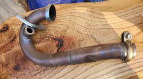 938.05.007.000 Kolightning Slip On Exhaust System Front Mid Pipe Modified For Duke 250 390 Rc390 2017-2020
