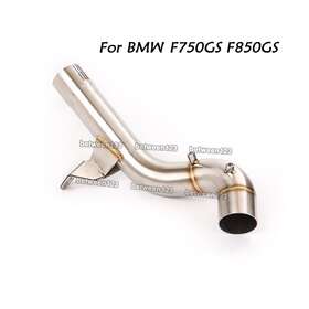 Kolightning Alexuspi067f For Bmw F750gs F850gs 2018 2023 Motorcycle Exhuast Mid Link Pipe Stainless Steel