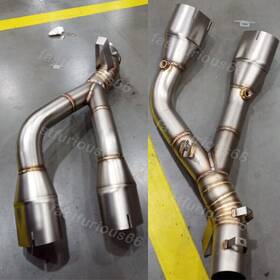 Kolightning Nah152 Slip On For Bmw S1000xr 2020-2023 Steel Motorcycle Exhaust System Mid Link Pipe