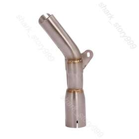 Kolightning U13uy2334 Slip On Mid Link Pipe Motorcycle Middle Tube For Yamaha Yzf R1 2004-2006