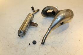 Ktm 45005007000 2001 50 Sr Exhaust Pipe Chamber Header Muffler