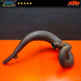 Ktm 55505070300 Genuine Oem 1990 350 Exc Exhaust Header Head Pipe Expansion Chamber 55505070