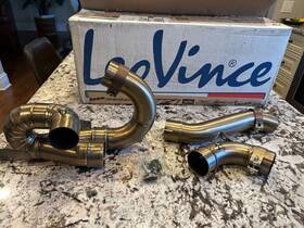 1811-4365 Leovince Leo Vince Link Pipe Ducati 2021 2022 2023 Multistrada V4s Pikes Peak Rally