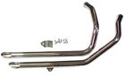 Mid 90020 Harley Sportster Models Chrome Slash Cut Drag Pipes