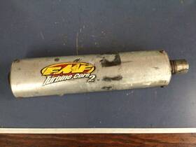 87-1280 Pro Circuit 1987 Kawasaki Kx 125 Exhaust Pipe Silencer Fmf Turbine Core 2 Needs Strap Mount