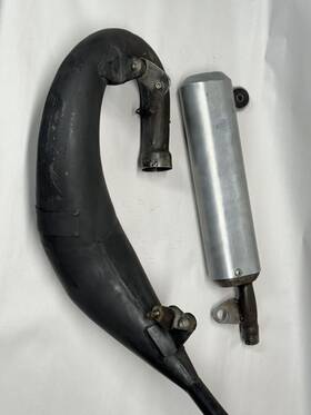 91yz0648 Pro Circuit 1991 Yamaha Yz125 Exhaust And Muffler Springs Oem Used