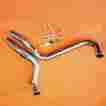 Rt-he1001 Rough-terrain Stainless 2 L.a.f Laf Drag Pipes Exhaust Harley Softail Rt-he1001 Rough-terrain Stainless 2 L.a.f Laf Drag Pipes Exhaust Harley Softail