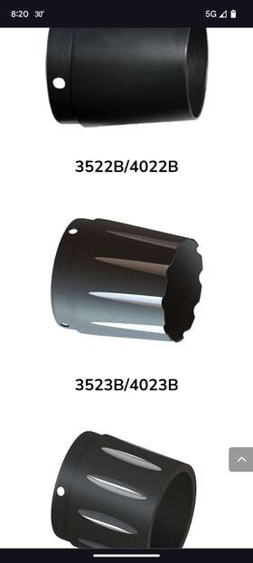 Rush 3523b Racing Products End Cap 3.5 Tip-compatible Mufflers Box