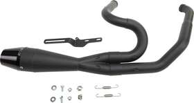 Sawicki Speed Shop 930-01211 2 1 Shorty Pipe For Touring Model - Black