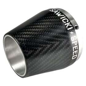 Sawicki Speed Shop 930-01904 Real Carbon Fiber Tip