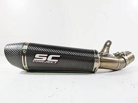 B20a-34c Sc-project 2016 Bmw S1000rr K46 Conic Carbon Exhaust Muffler Pipe