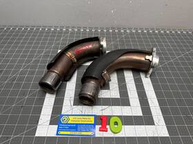 14150-48g50 Suzuki 16-22 M109r Boulevard B.o.s.s. Exhaust Pipe Front Rear Set Oem