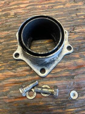 14170-14100 Suzuki 1982-1983 Rm125 Exhaust Flange 14170-14100 Suzuki 1982-1983 Rm125 Exhaust Flange