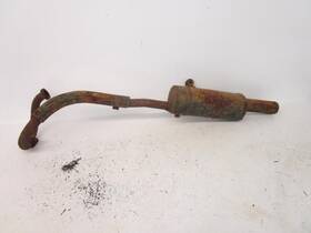 14301-24401-h01 Suzuki 1984-1987 Lt 185 Quadrunner Exhaust Muffler Head Pipe