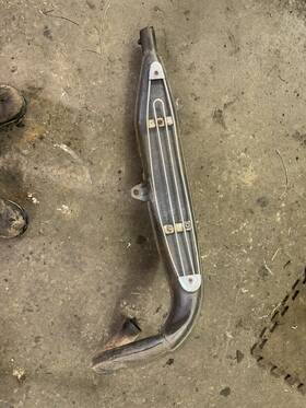 14301-30600 Suzuki 71 Ts-250 Savage Exhaust Pipe 14301-30600 Suzuki 71 Ts-250 Savage Exhaust Pipe