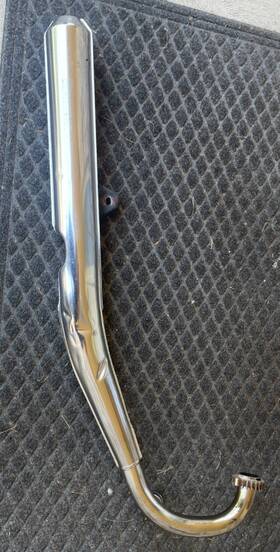 Suzuki 14302-34003-h01 1975 Gt550 Indy Right Cylinder Side Exhaust System Pipe Muffler