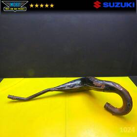 14310-14121-h01 Suzuki Genuine Oem 1981 Rm125 Exhaust Header Head Pipe Expansion Chamber