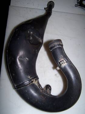 Suzuki 14310-36f30 2004 04-07 Rm125 Oem Exhaust Pipe Chamber Header Muffler