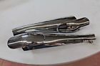 T2205282 T2205283 Triumph Thunderbird Exhaust Heat Shield Trims Removed From Almost New