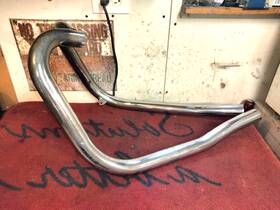 70-3426 Triumph 1954-1959 Pre Unit 5t 6t Alternator Engine Exhaust Pipes / 3350 70-3426 Triumph 1954-1959 Pre Unit 5t 6t Alternator Engine Exhaust Pipes / 3350