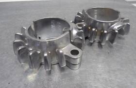 T2206744 Triumph 17 Bonneville T120 Header Clamp Exhaust Pipe Straps