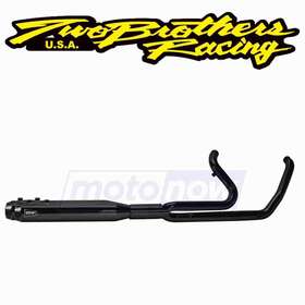 6gy6 Two Brothers Racing Mn/6gy6 Comp-s Full Length 2 In 1 With Ghost Pipes For 2017-2020 Harley Pk