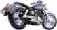 1573sc Vt1100c2 Cobra 00-07 Shadow Sabre 3.5 Classic Deluxe Slash-cut Exhaust