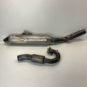 18100-0108 White Brothers 2011 Kx450f Pro Circuit Muffler Exhaust System Rear Silencer Can 18100-0108 White Brothers 2011 Kx450f Pro Circuit Muffler Exhaust System Rear Silencer Can