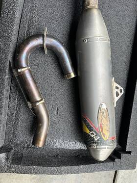 044199 Yamaha Fmf Q4 Quiet Exhaust Silencer Yzf450 Yzf 450 Yz450f Fits 2003 To 2005