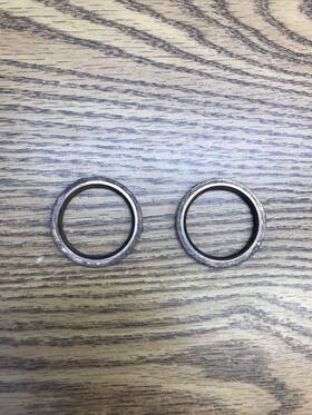 1wd-e4613-00-00 Yamaha R3 Yzfr3 2015-2021 Exhaust Pipe Gasket Part #