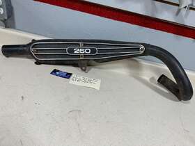 311-14610-30-00 Yamaha 1972-73 Dt2 Enduro 250 Exhaust With End Baffle Part #
