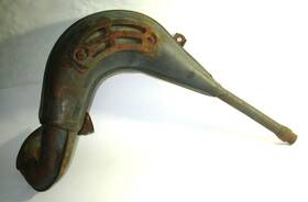 39k-14610-00-00 Yamaha Yz 80 Exhaust Pipe Expansion Chamber 1984 Model With Short 1984-1992