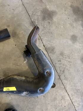 3bk-14610-01 Yamaha 1988-1990 Dt 50 Mx Exhaust Expansion Chamber Oem Ahrma Enduro Ne11