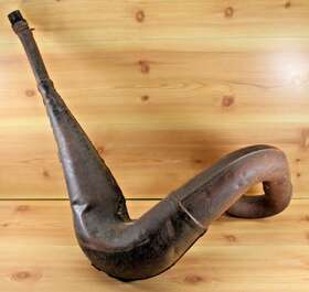 3r4-14610-00-00 Yamaha 1980 Yz250 Yz 250 Oem Exhaust Pipe Muffler Header Head