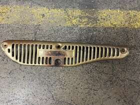 Yamaha 434-14610-01-00 Ty250 Exhaust Muffler Shield Guard