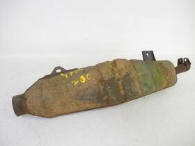 52h-14711-01-00 Yamaha 85 86 87 88 89 Yfm 200 Dx Exhaust Muffler 1985-1989