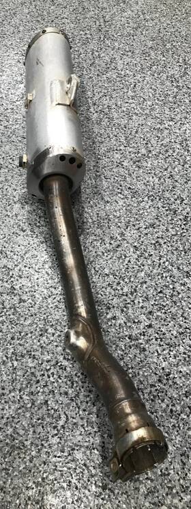 5tj-14710-80 Yamaha Wr450f Exhaust Muffler Used Oe P/n Fits 05-06