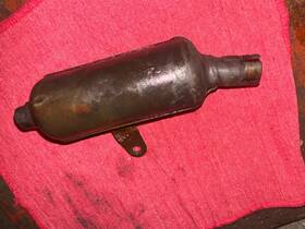 5x2-14753-00-00 Yamaha 80-82 Yz-80 Oem Exhaust Pipe Silencer