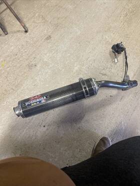Yuxtmn3ick Yoshimura Trs Street Bolt On Cf Exhaust Pipe Suzuki Gsxr1000 01-04