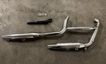 1990 Harley Softail Fatboy Flstf Grey Ghost Stock Oem Exhaust System Clean!. Fixed Price $749.95.