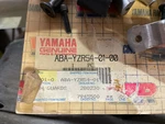 Nos Yamaha Oem Aluminum Brush Guards ABA-YZR54-01-00. Fixed Price $39.99.